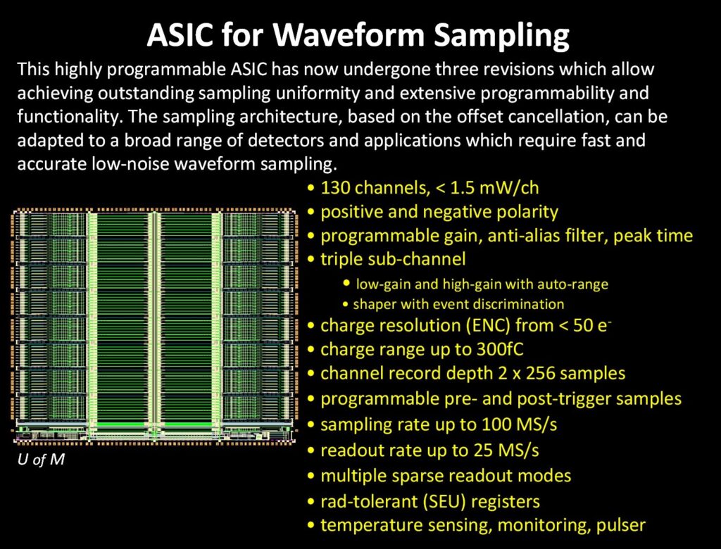 ASIC for Waveform Sampling